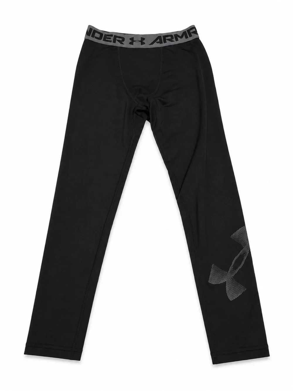 Under Armour Black Kids' Logo Compression Leggings